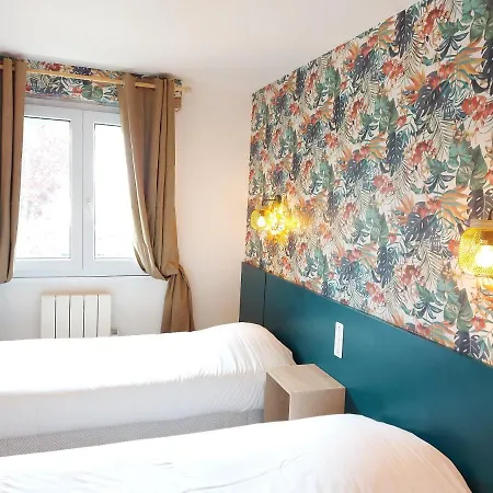 Logis Hotel Vannes Nord Le Clos Des Hortensias Locqueltas Exterior photo